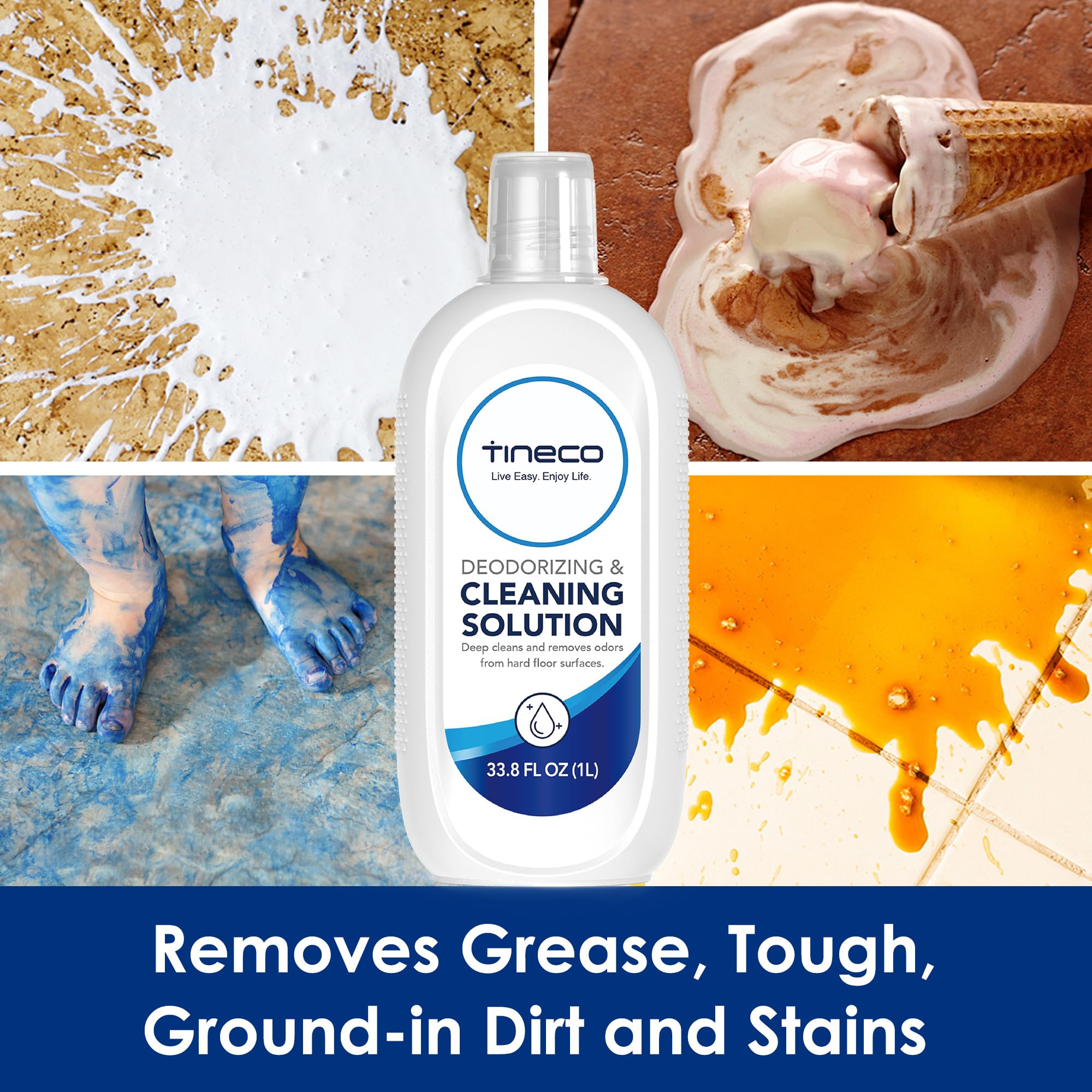 Tineco Floor Cleaning Solution 2L for iFLOOR Series, FLOOR ONE S3 Series, FLOOR ONE S5 Series (EXCEPT S5 Steam), Floor One S6 Se